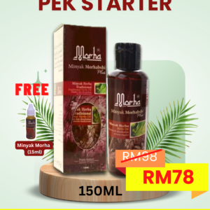 PEK STARTER MINYAK MORHABSHI (150ML)
